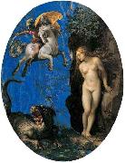GIuseppe Cesari Called Cavaliere arpino Perseus Rescuing Andromeda painting